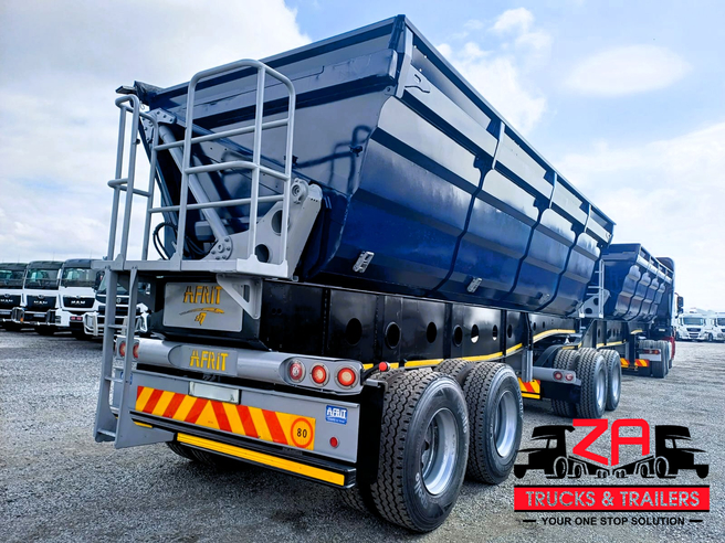 2021 AFRIT 45 CUBE SIDE TIPPER TRAILER #53208